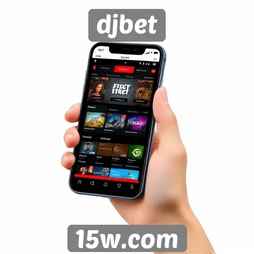 Interface e usabilidade do site djbet em dispositivos móveis